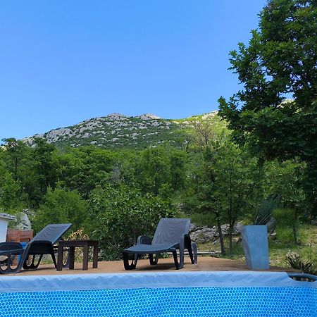 Holiday Home Lucija "" Private House With Pool "" Jablanac Buitenkant foto