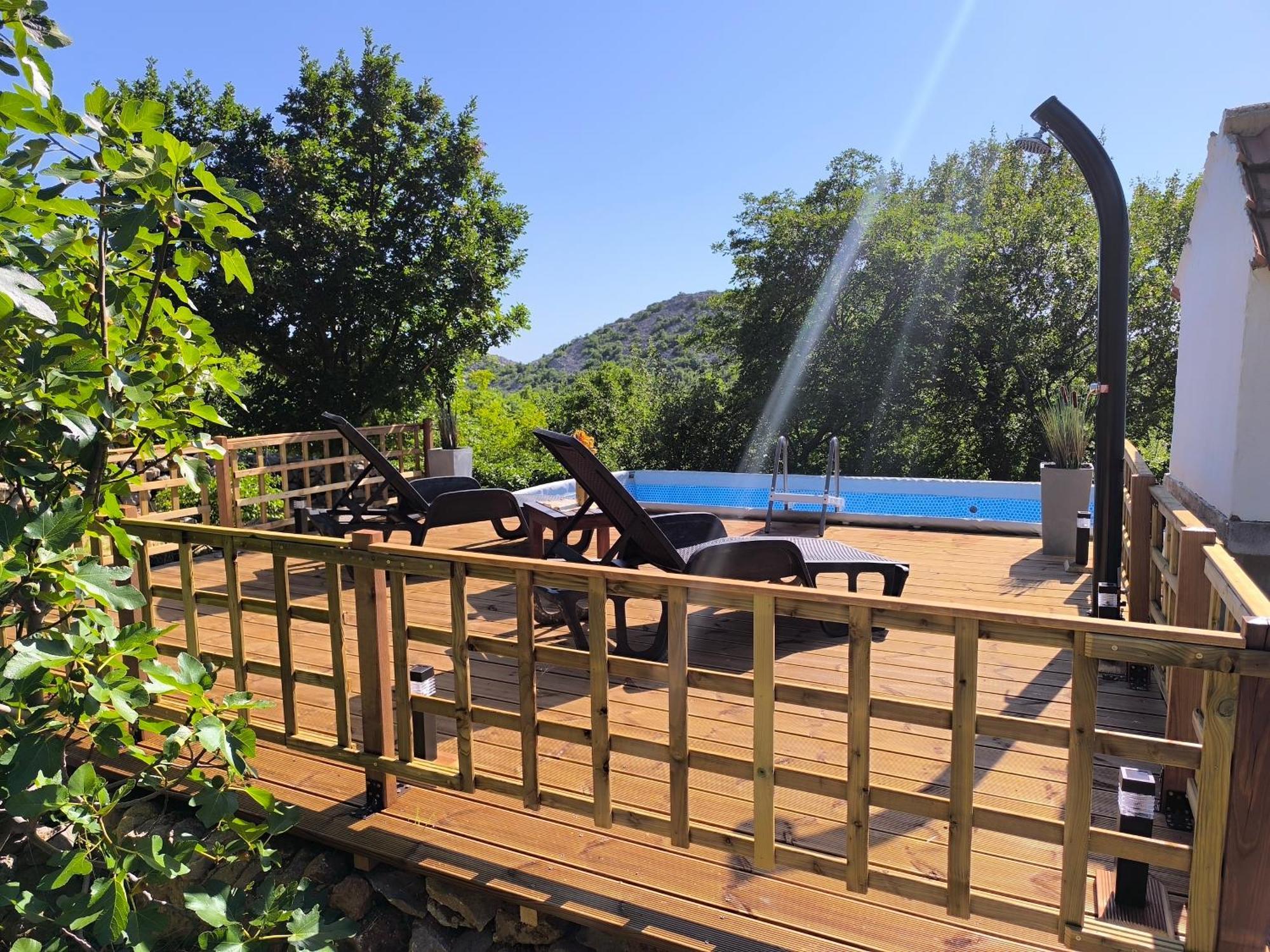 Holiday Home Lucija "" Private House With Pool "" Jablanac Buitenkant foto