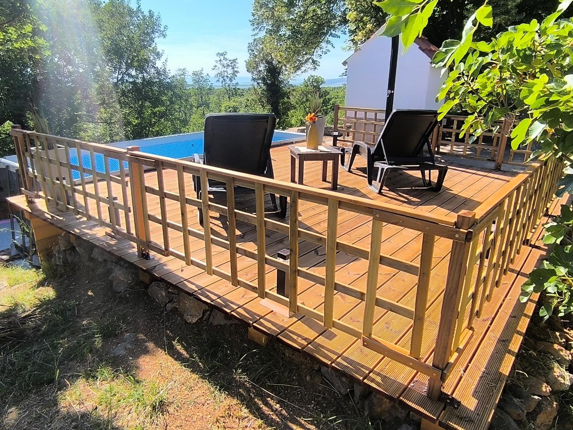 Holiday Home Lucija "" Private House With Pool "" Jablanac Buitenkant foto